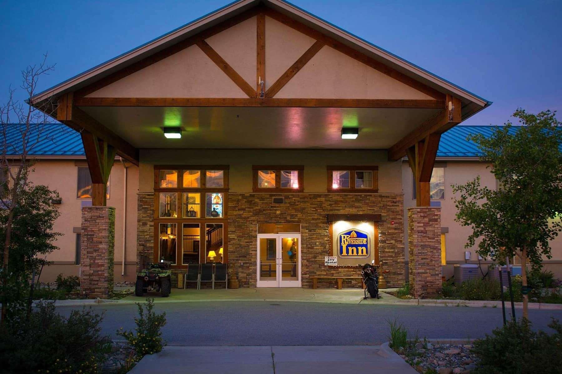 A Riverside Inn Travelodge by Wyndham Fairplay Eksteriør bilde